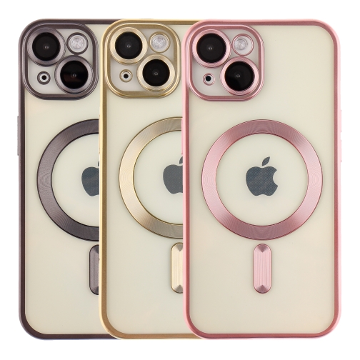 Купити Чохол TPU Metallic Chrome Full Camera with Magsafe для iPhone 15
