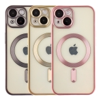 Купити Чохол TPU Metallic Chrome Full Camera with Magsafe для iPhone 15