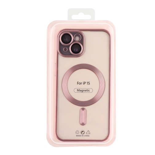 Купити Чохол TPU Metallic Chrome Full Camera with Magsafe для iPhone 15, 3