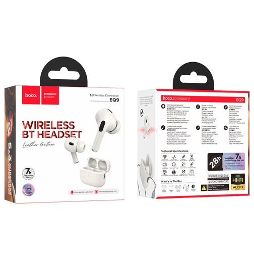 Купити Бездротова Стерео Гарнітура Hoco EQ9, 2