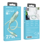 Купить USB Borofone BU44 Sincero PD27W Type-C to Lightning 1.2m, 4