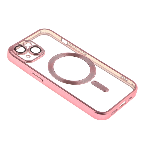 Купити Чохол TPU Metallic Chrome Full Camera with Magsafe для iPhone 15, 14