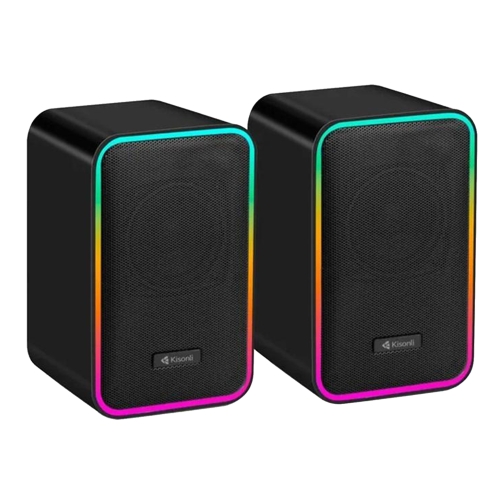 Купити Комп'ютерні колонки Kisonli X21 RGB USB BT