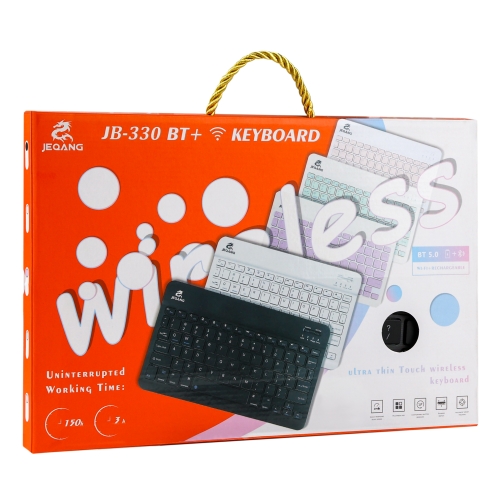 Купити Клавіатура  бездротова JEQANG JB-332 (JB-330) bluetooth backlight, 2