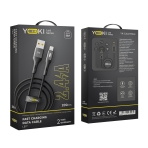 Купити Кабель USB YOKI LED YK-LE17 Lightning 2.4A 2m, 2