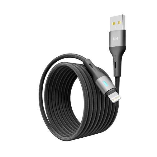 Купити Кабель USB YOKI LED YK-LE17 Lightning 2.4A 2m, 4