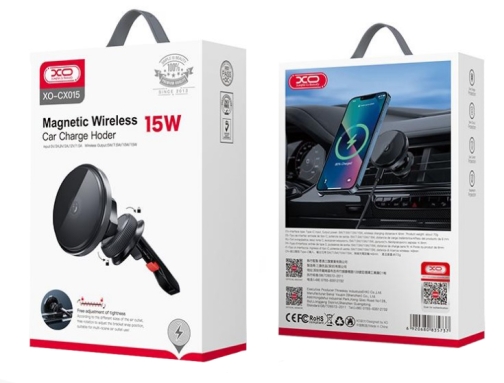 Купить Автодержатель XO CX015 Magnetic Wireless 15W