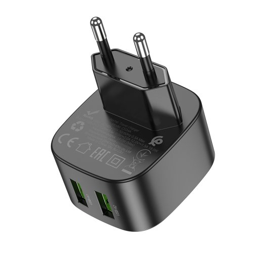 Купити Мережевий Зарядний Пристрій Hoco CS34A 2USB QC 18W, 5