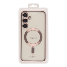 Купить Чехол TPU Metallic Full Camera with Magsafe для Samsung Galaxy S24 5G (S921)