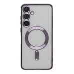 Купить Чехол TPU Metallic Full Camera with Magsafe для Samsung Galaxy S24 5G (S921), 12