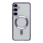 Купить Чехол TPU Metallic Full Camera with Magsafe для Samsung Galaxy S24 5G (S921), 16