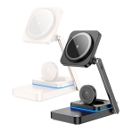 Купить Беспроводное Зарядное Устройство Hoco CQ10 3in1 Magnetic 15W For iWatch