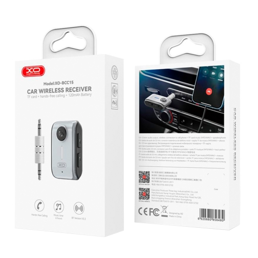 Купити FM-трансмітер XO BCC15 Bluetooth V5.3