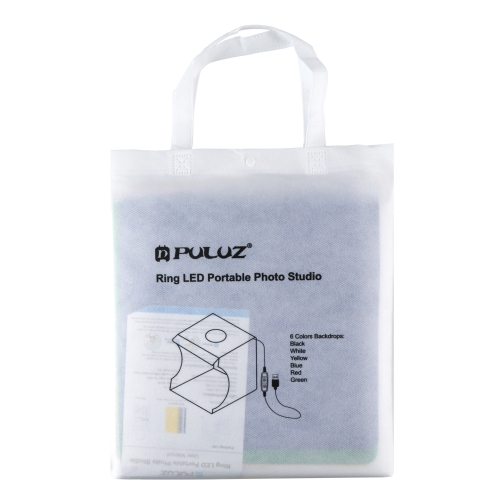 Купити Лайтбокс Puluz PU5030 30 см Кільц Лампа 6 Фонів, 4