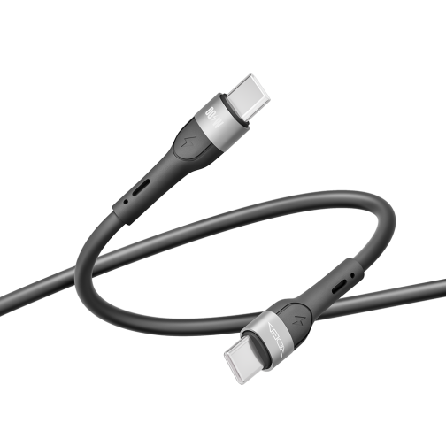 Купити Кабель USB Ridea RC-XS51 X-Silicone Type-C to Type-C 60W 1.2m, 10