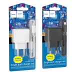 Купити Мережевий Зарядний Пристрій Hoco CS11A 1USB 2.1A+USB to Micro