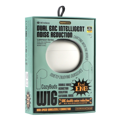 Купить Блютуз Стерео Гарнитура Remax W16 ENC, 2