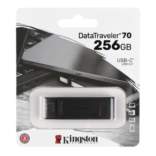 Купити USB флеш-накопичувач 3.2 Kingston DT 70 256GB Type-C