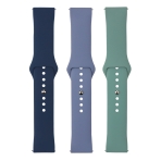 Купить Ремешок Универс 22mm Silicone Original Button Design для Samsung/Amazfit/Huawei