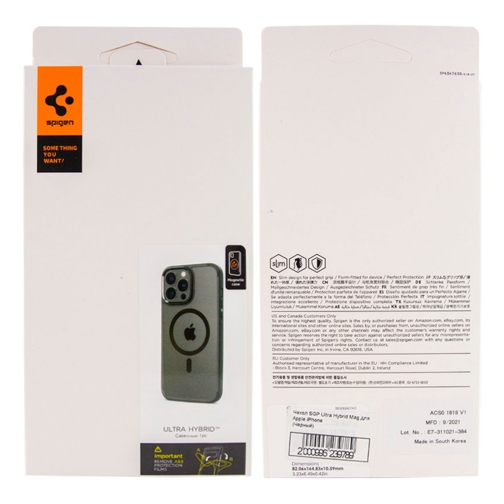 Купити Чохол TPU+PC Spigen Ultra Hybrid with Magsafe для iPhone 12/12 Pro, 2