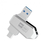 Купити USB флеш-накопичувач XO U50 USB3.0+Type C 256GB, 3