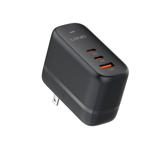 Купить Сетевое Зарядное Устройство LDNIO Q366 GAN 65W+Type-C to Type-C