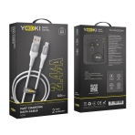 Купити Кабель USB YOKI SOLID YK-SO15 Lightning 2.4A 1.2m, 3