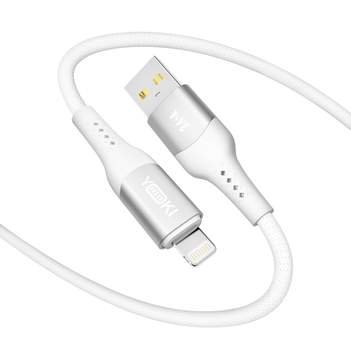 Купити Кабель USB YOKI SOLID YK-SO15 Lightning 2.4A 1.2m, 8