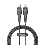 Купить USB YOKI RGB YK-RG24 Type-C to Lightning 30W 1.2m