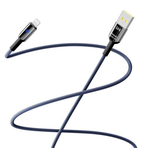 Купить USB YOKI SMART YK-SM31 Lightning 2.4A 2m, 3