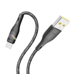 Купити Кабель USB YOKI RGB YK-RG24 Type-C 3A 1.2m, 6