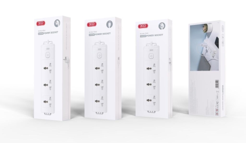 Купити Мережевий Подовжувач XO WL17 3AC 2m