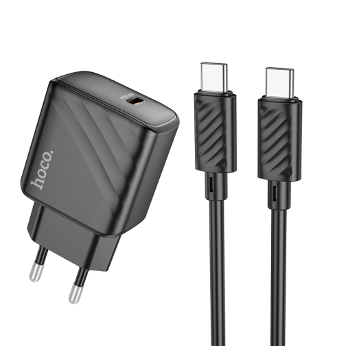 Купить Сетевое Зарядное Устройство Hoco CS22A 1USB-C PD/QC 30W+Type-C to Type-C, 2