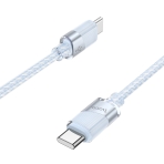 Купить USB Hoco U132 60W Type-C to Type-C 1.2m, 7