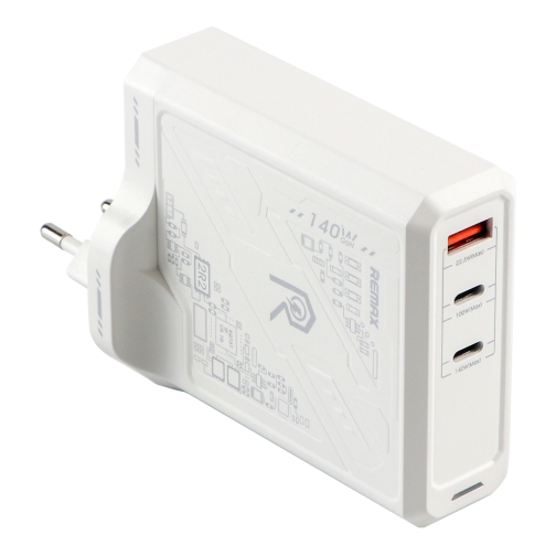 Купить Сетевое Зарядное Устройство Remax RP-U106 140W 2C+1A GaN, 2