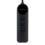 Купити Хаб USB Borofone DH5 4-in-1 (Type-C to USB3.0+USB2.0*3)(L=0.2M), 3