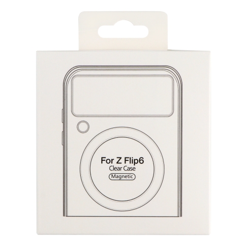 Купити Чохол TPU Clear Case with MagSafe для Samsung Flip 6 (F741), 2