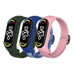 Купить Ремешок для Xiaomi Mi Band 3/4/5/6/7 Elastic Adjustment