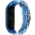 Купить Ремешок для Xiaomi Mi Band 3/4/5/6/7 Elastic Adjustment Colorful Blue
