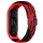Купить Ремешок для Xiaomi Mi Band 3/4/5/6/7 Elastic Adjustment Red/Black