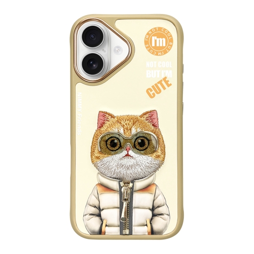 Купить Чехол TPU+PC Nimmy 3D with Metal Buttons для iPhone 16, 4