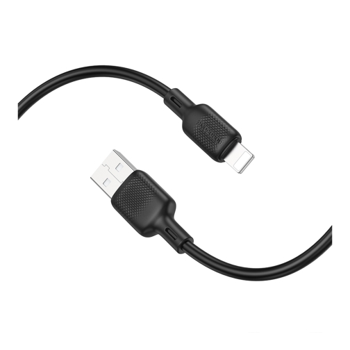 Купить USB Borofone BX113 Silicone Lightning 2.4A 3m, 4