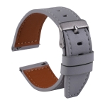 Купити Ремінець Универс 22mm Leather strap with straight tip для Samsung/Amazfit/Huawei, 4