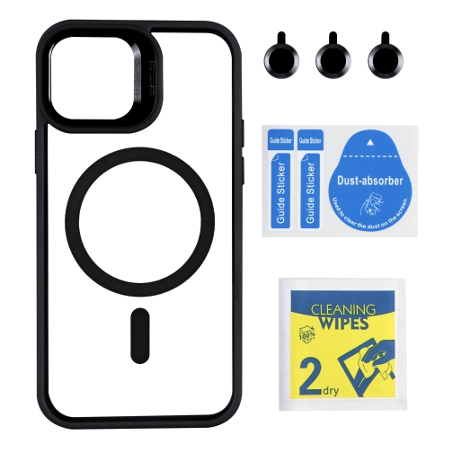 Купити Чохол TPU+PC+Metal Stand Case with MagSafe and Camera Lenses для iPhone 12/12 Pro, 3