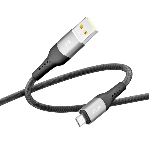 Купити Кабель USB Ridea RC-US42 UltraStrong MicroUSB 3A 1.2m, 3