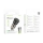 Купить Авто Зарядное Устройство Borofone BZ25 1USB/1USB-C QC/PD38W+Type-C to Lightning Прозрачно-черный