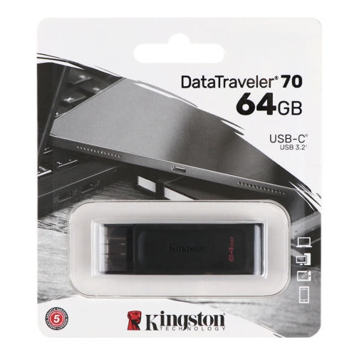Купити USB флеш-накопичувач 3.2 Kingston DT 70 64GB Type-C