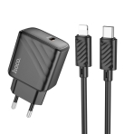 Купить Сетевое Зарядное Устройство Hoco CS22A 1USB-C PD/QC 30W+Type-C to Lightning
