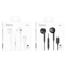 Купить Наушники Hoco M101 Crystal joy wire-controlled digital earphones Type-C