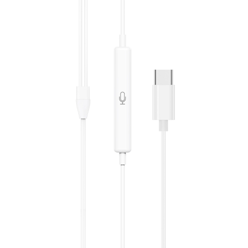 Купити Навушники Hoco M101 Crystal joy wire-controlled digital earphones Type-C, 5
